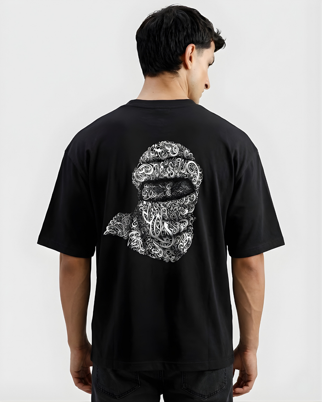 Mask Oversized T-Shirt