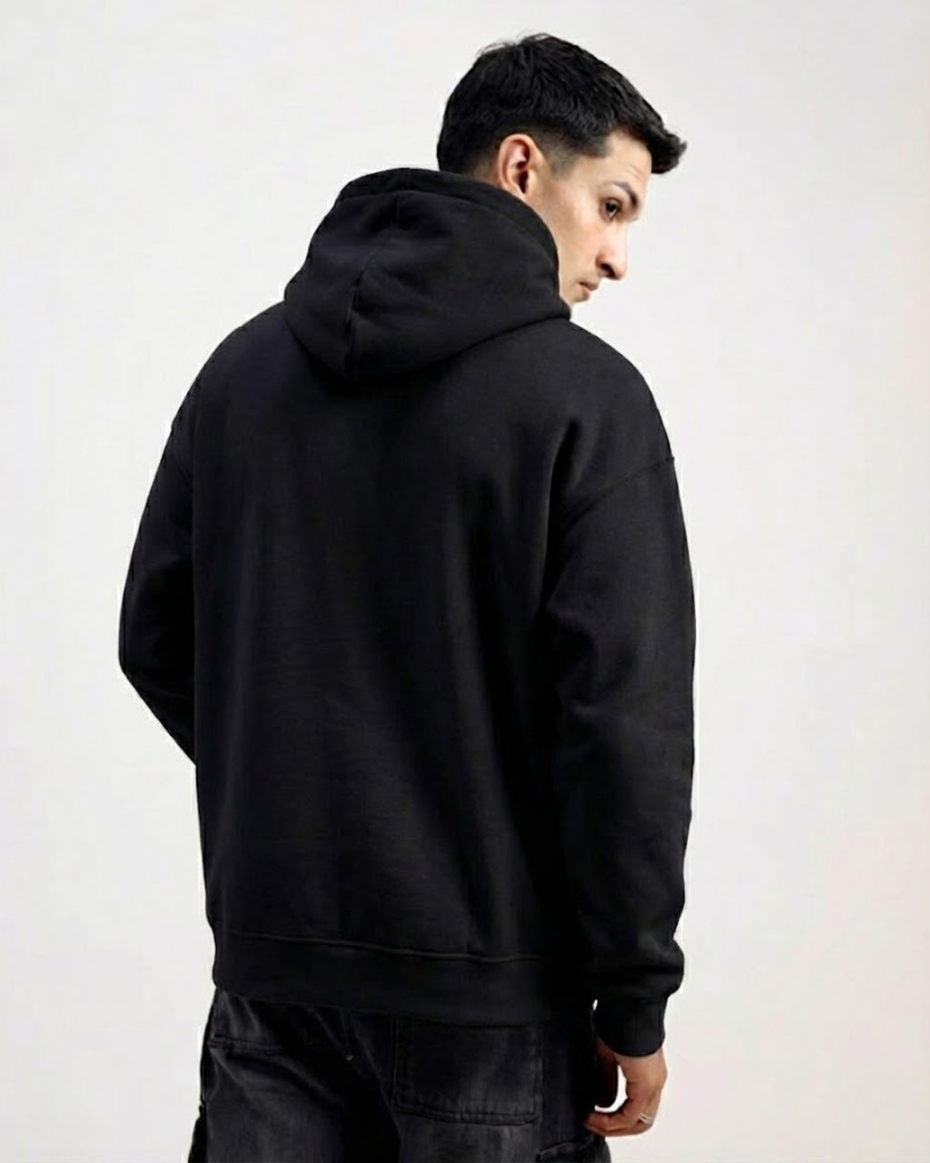 Black Essential Hoodie