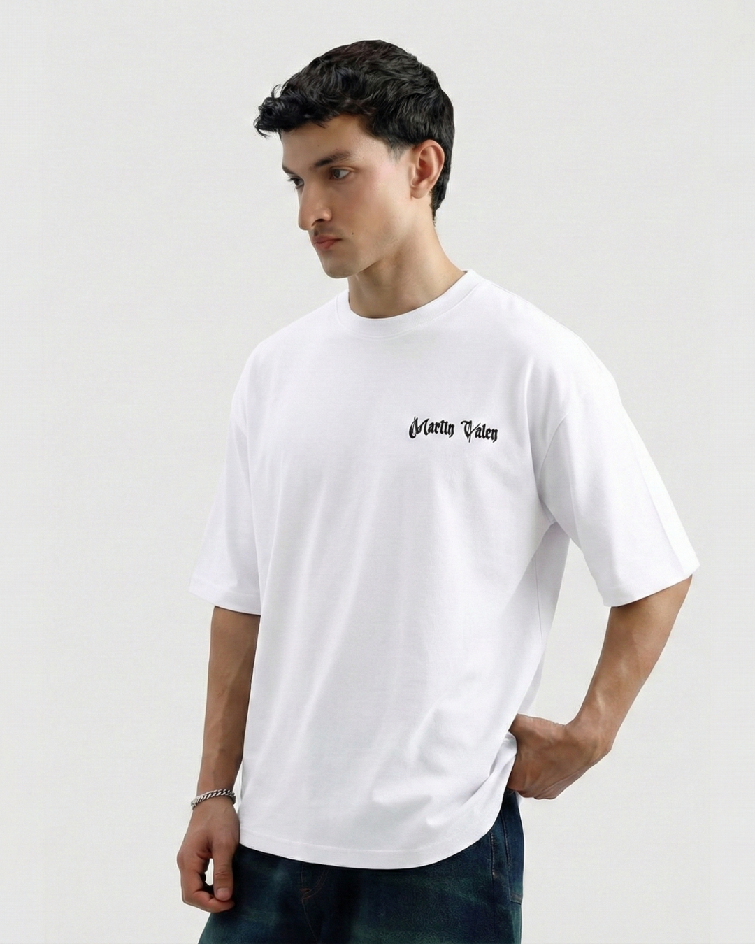 The Heritage Oversized Tee - White