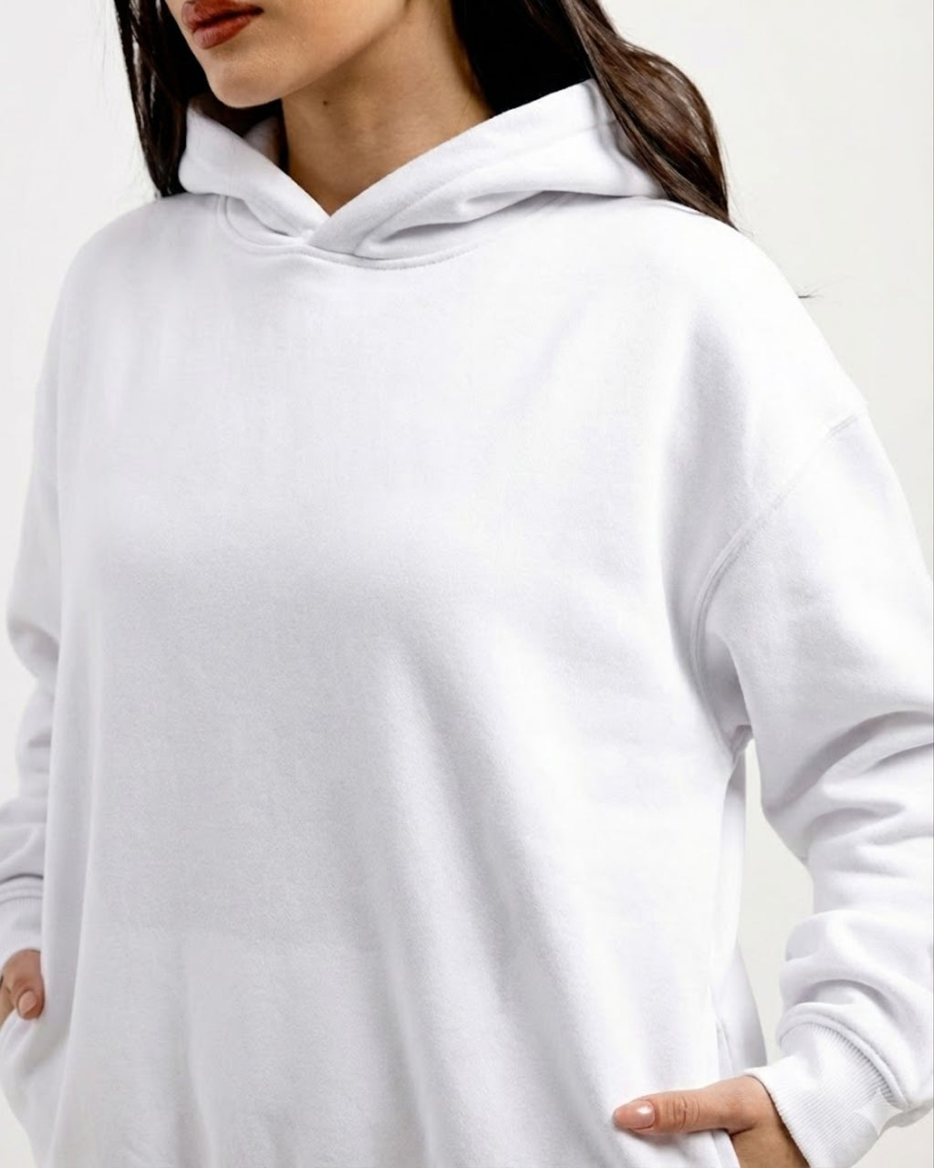 Urdu Calligraphy Hoodie – White