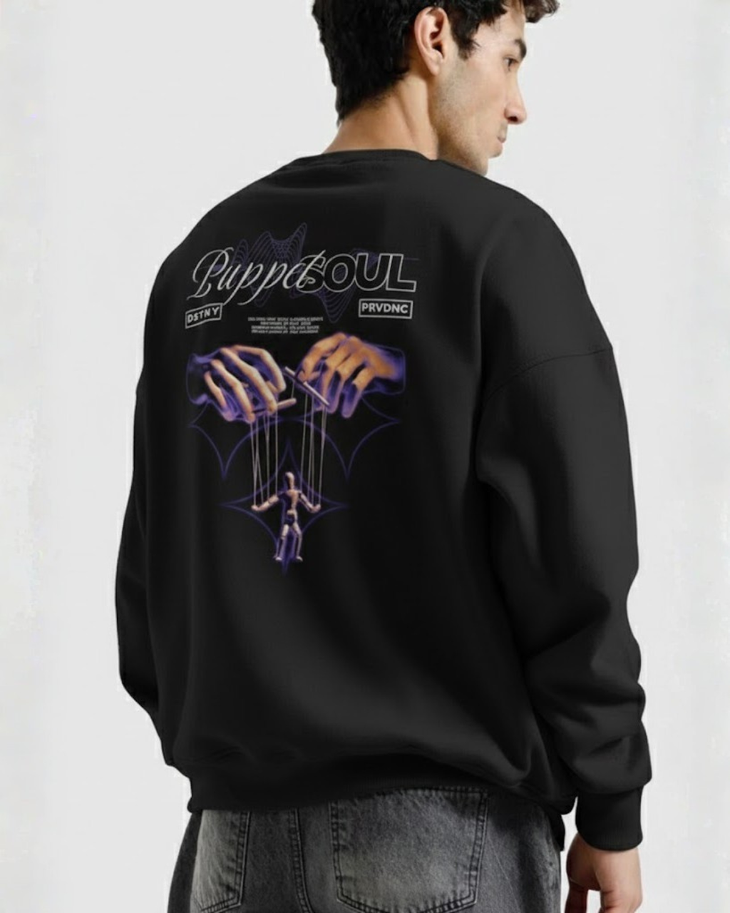 PUPPET SOUL Sweatshirt – Black