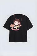Cute Kawaii Bunny Ears Oversized Tee