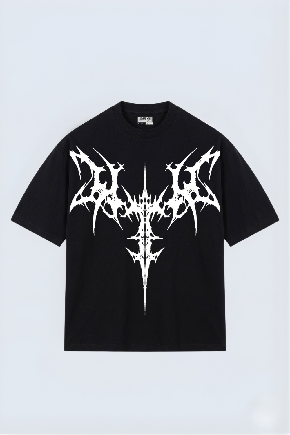 Death Metal Art Oversized Tee