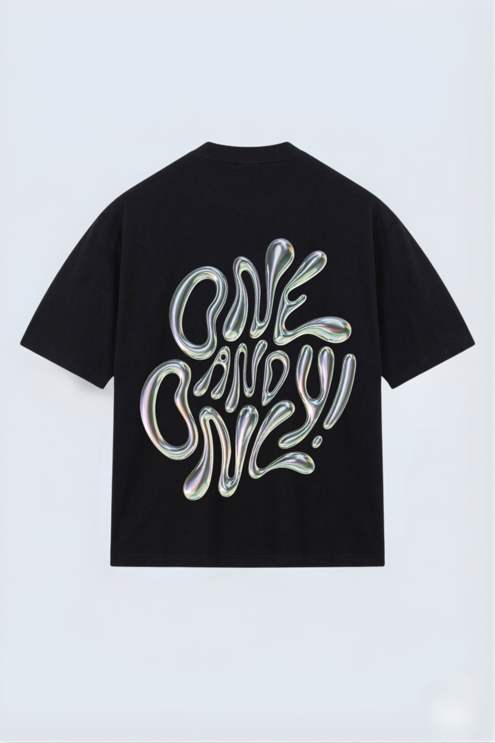 Holographic Oversized Tee