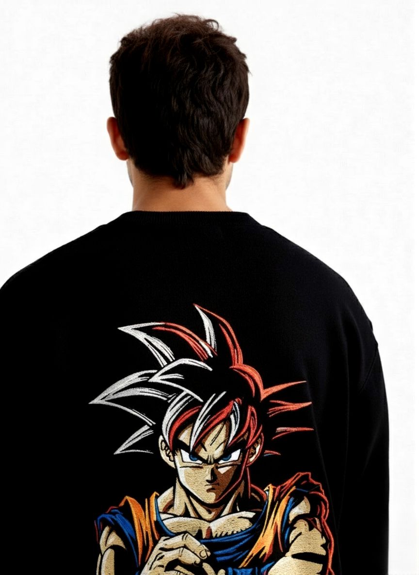 GOKU GRAPHIC Sweatshirt - Embroidered Edition
