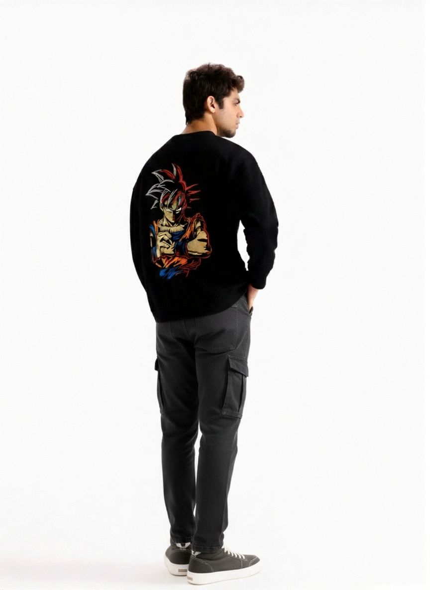 GOKU GRAPHIC Sweatshirt - Embroidered Edition