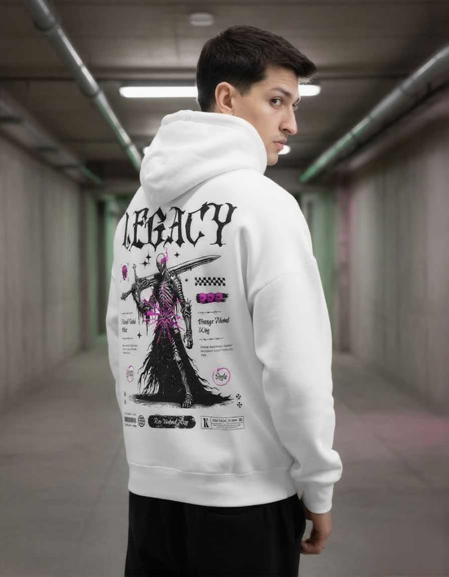 LEGACY SKELETON WARRIOR Hoodie - White