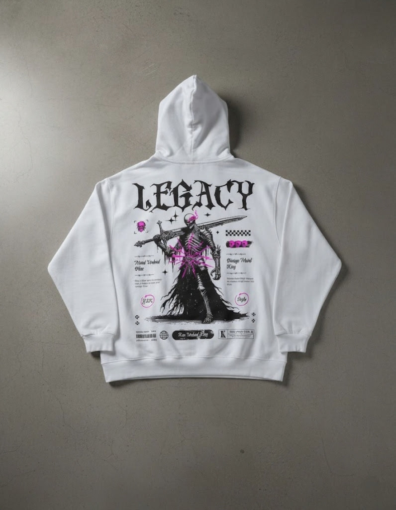 LEGACY SKELETON WARRIOR Hoodie - White