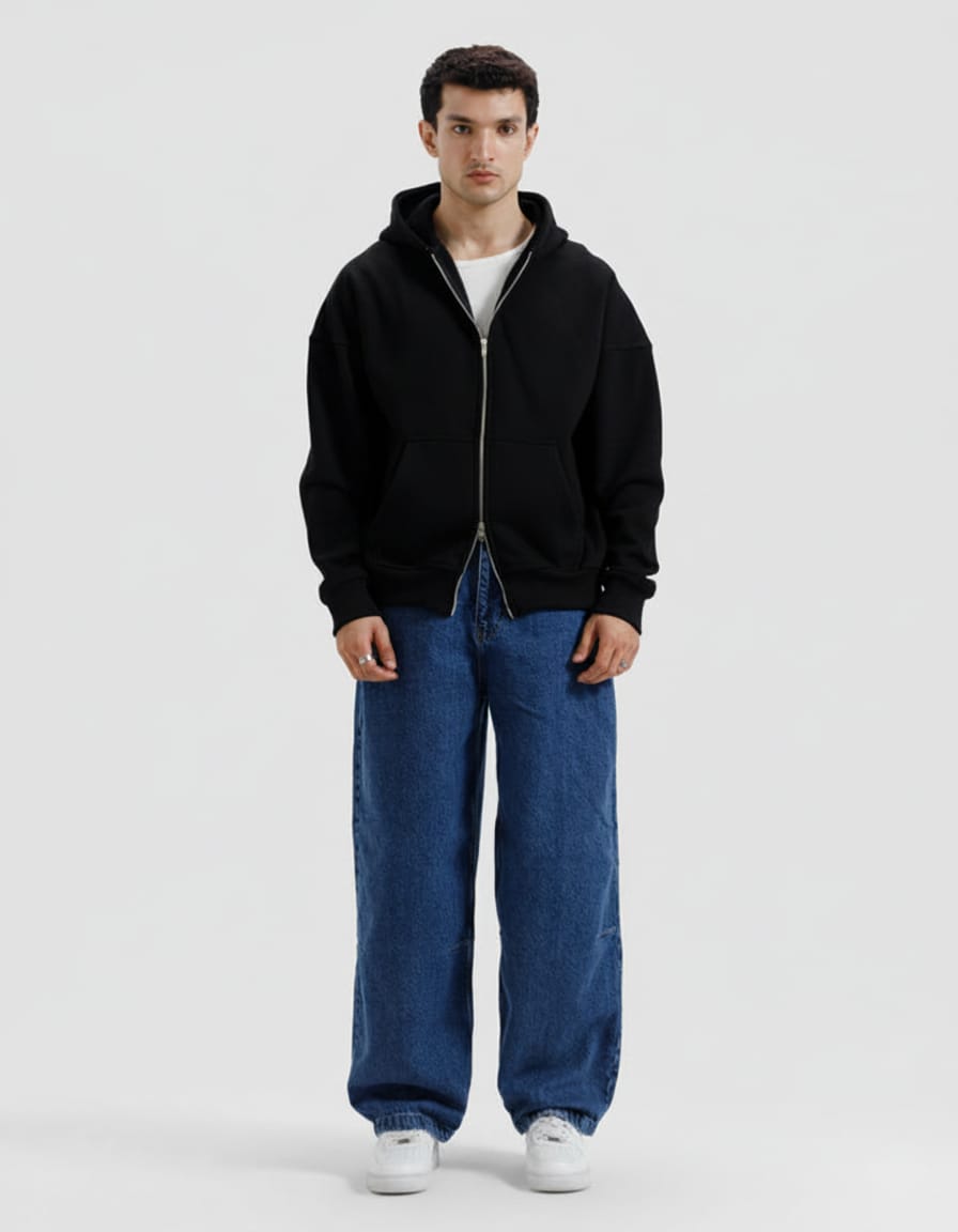 Zipper Essential Hoodie