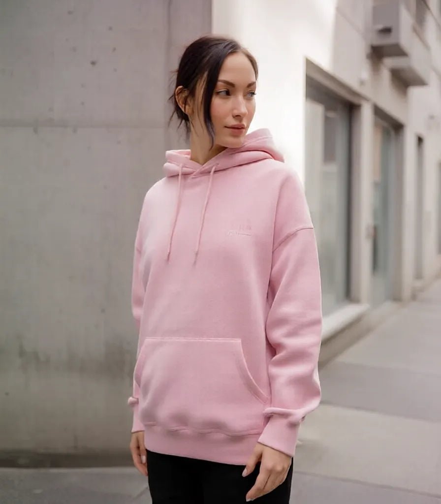 STAMPS Hoodie – Millennial pink