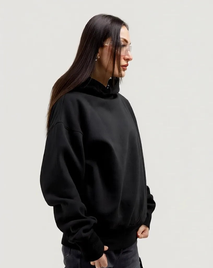 ANXIETY Graphic Hoodie - Black