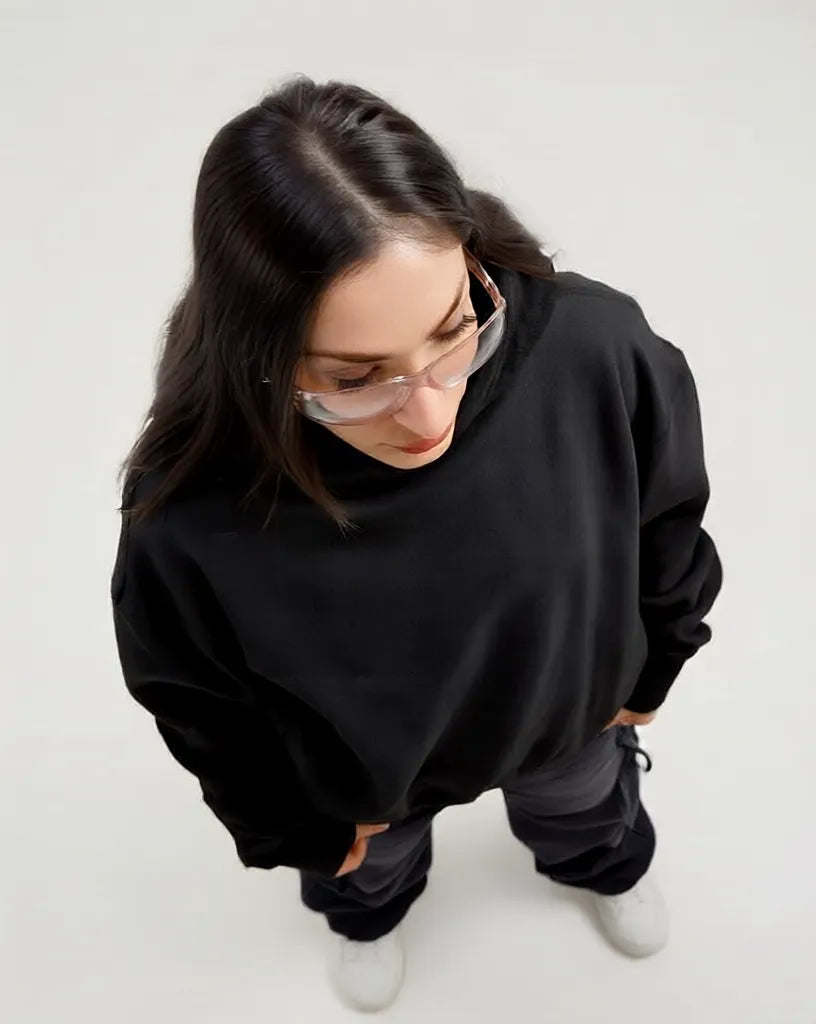 ANXIETY Graphic Hoodie - Black