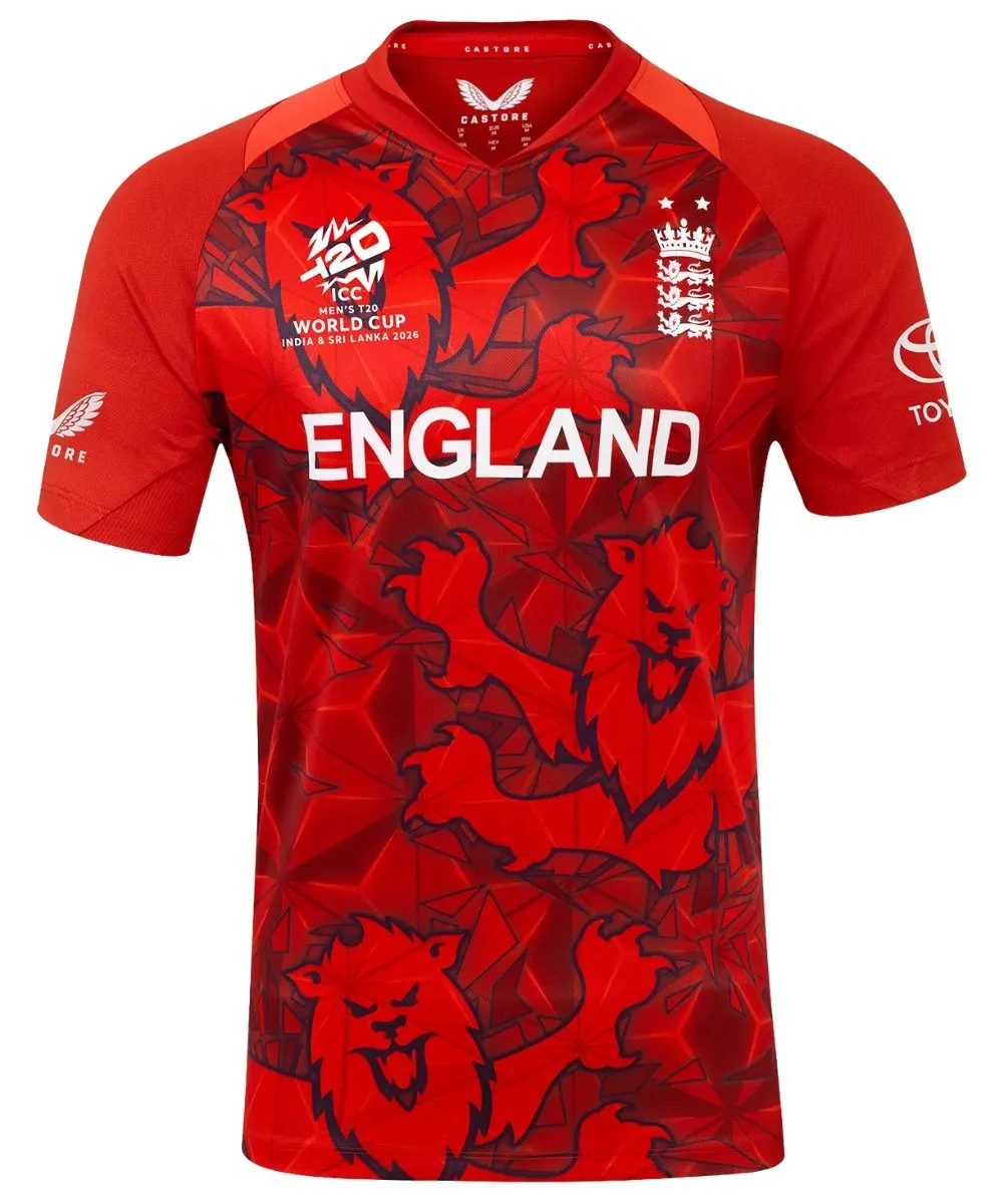 England T20 World Cup Shirt 2026