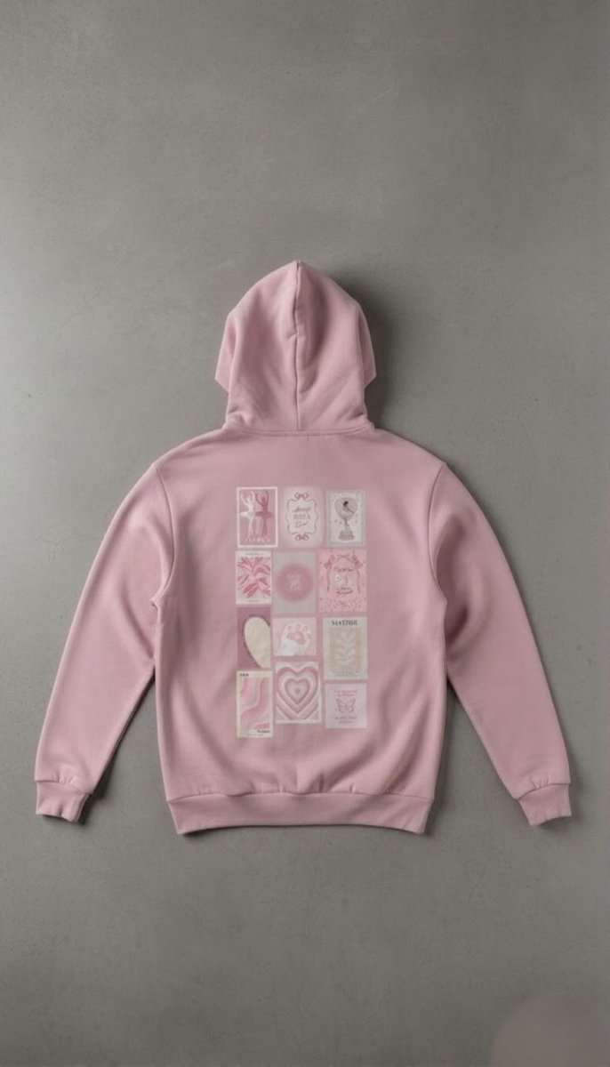 STAMPS Hoodie – Millennial pink