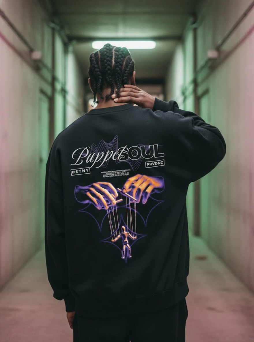 PUPPET SOUL Sweatshirt – Black