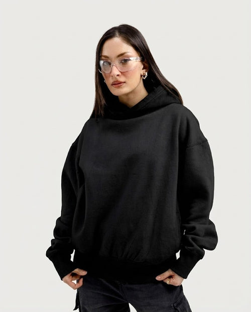 Black Essential Hoodie