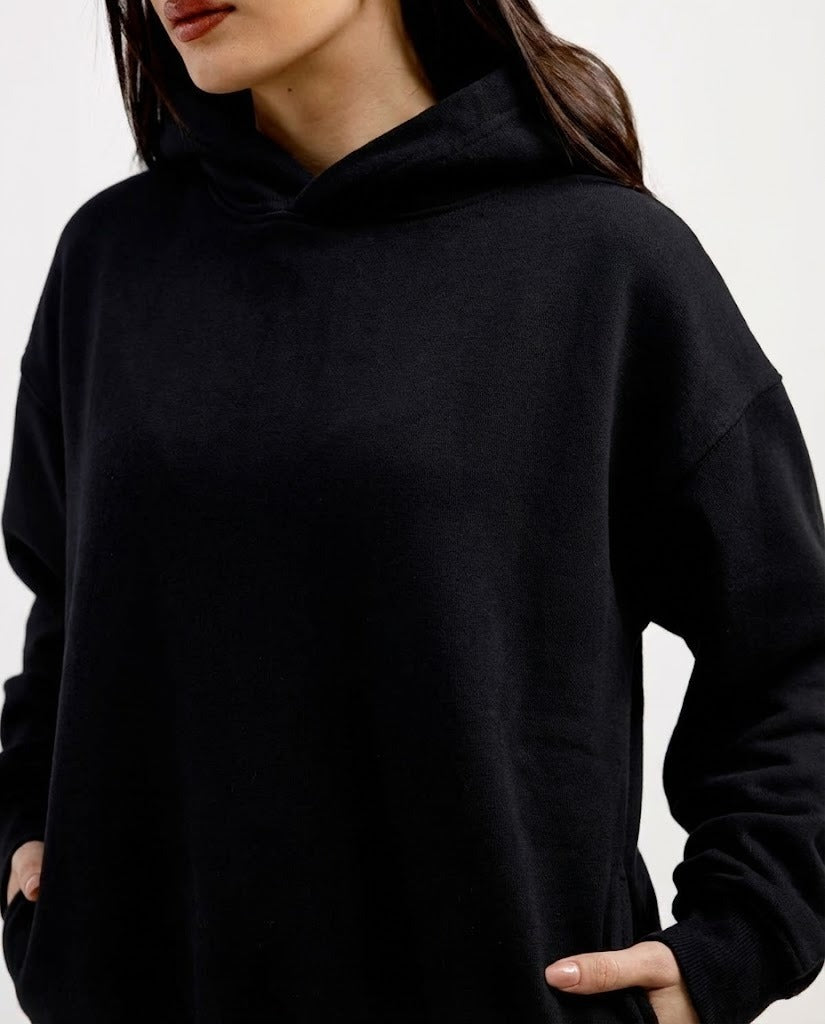 Black Essential Hoodie