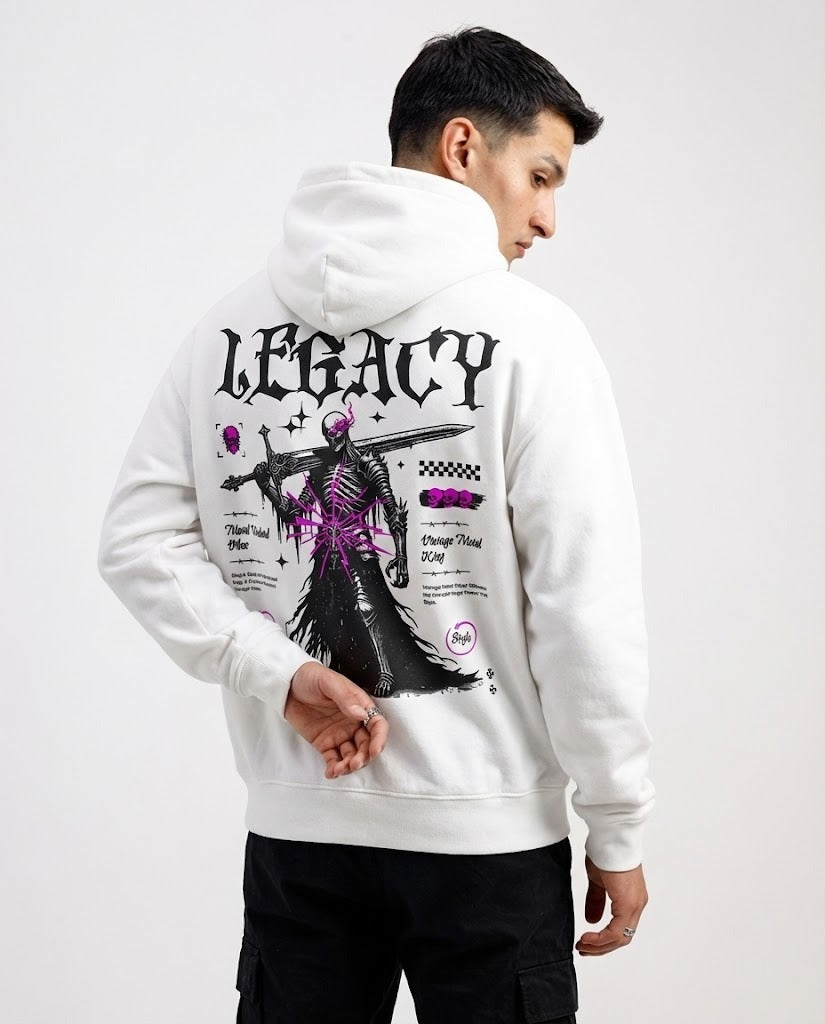 LEGACY SKELETON WARRIOR Hoodie - White
